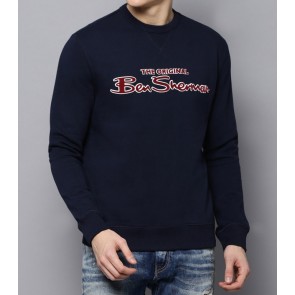 Ben Sherman - Signature Logo Sweatshirt (Dark Navy)