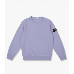 Stone Island Junior - Crew Sweatshirt in Purple Lavender (781661340)