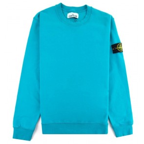 Stone Island - Crewneck Sweatshirt in Turquoise (791563051)