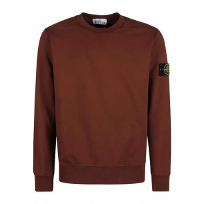Stone Island - Crewneck Sweatshirt in Chestnut Brown (791563051)