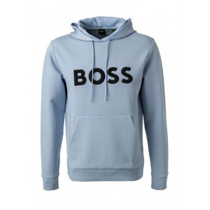 Boss - Hoodie in Light Blue