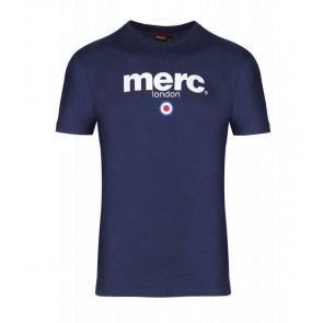 Merc London - Brighton T-Shirt in Navy