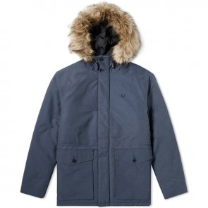 Fred Perry - Quilted Fur Trim Parka