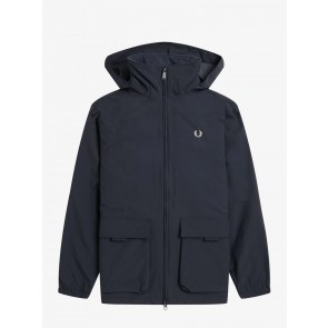 Fred Perry - Patch Pocket Jacket in Navy Blue