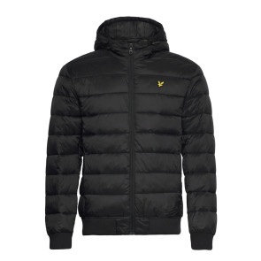 Lyle & Scott - Puffer Jacket in Jet Black