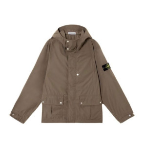 Stone Island - Micro Twill Jacket in Olive Green