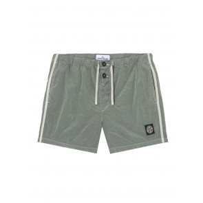 Stone Island - Nylon Metal Swim Shorts in Musk 