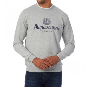 Aquascutum - Logo Sweatshirt in Grey