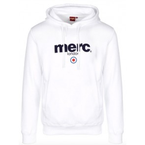 Merc London - Pill Hoodie Sweatshirt (White)