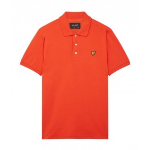 Lyle & Scott - Polo Shirt in Burnt Orange