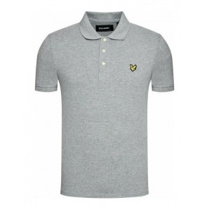 Lyle & Scott - Polo Shirt in Mid Grey Marl