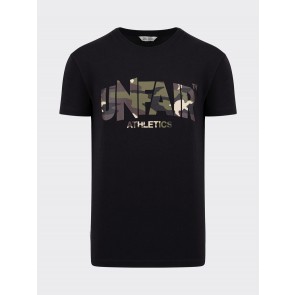 Unfair Athletics - Classic Label Camo T-Shirt (Black) 