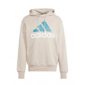 Adidas - Essentials  Big Logo Hoodie in Beige