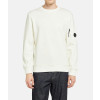 CP Company - Diagonal Raised Fleece Sweatshirt in White