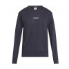 CP Company - Logo Printed Crewneck Sweatshirt in Navy