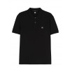 CP Company - Piqué Polo Shirt in Total Eclipse