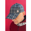 Mathori London - Grey Tartan Wool Cap