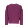Stone Island - Cotton Poly Blend Sweatshirt in Magenta (781565656)