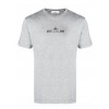 Stone Island - 'Stamp One' Print T-Shirt in Grey Melange (79152NS81)