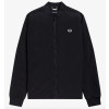 Fred Perry - Padded Track Jacket in Black