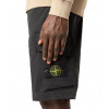 Stone Island - 'OLD' Effect Cargo Shorts in Black