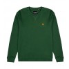 Lyle & Scott - Crew Neck Sweatshirt in English Green