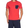 Lyle & Scott - Contrast Pocket T-Shirt (Gala Red/Navy)