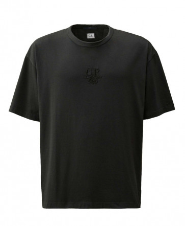 CP Company - 20/1 Jersey Logo T-Shirt in Black