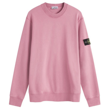 Stone Island - Crew Sweatshirt in Rose Quartz