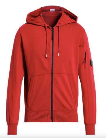 CP Company - Hooded Sweatshirt in Red