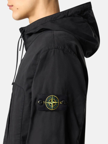 Stone Island - Supima Cotton Twill Stretch-TC Jacket in Black