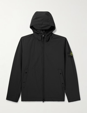 Stone Island - Soft Shell-R_E.Dye Jacket in Black