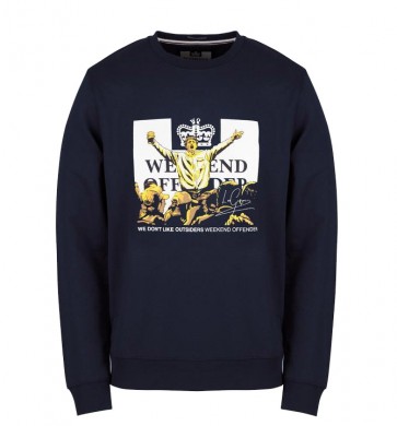 Weekend Offender - Leo Gregory Sweatshirt (Navy) 