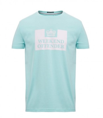 Weekend Offender - Prison T-Shirt (Aqua)