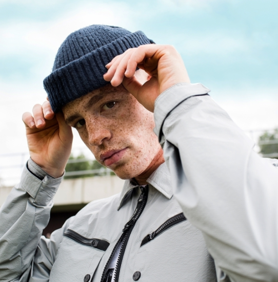 marshall artist beanie