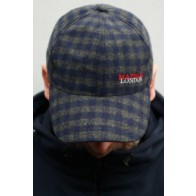 Mathori London - Grey/Blue Woolen Cap