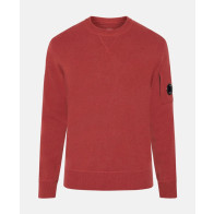 CP Company - Knit Pullover in Cherry Red 