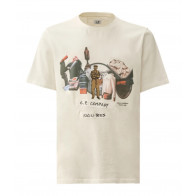 CP Company - 24/1 Jersey Facili Tees T-Shirt (Gauze White)