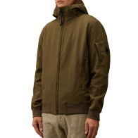 CP Company - C.P. Shell-R Hooded Jacket in Ivy Green