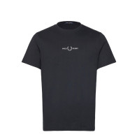 Fred Perry - Embroidered T-Shirt in Navy