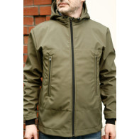 Mathori London - Softshell Jacket in Olive Green