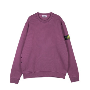 Stone Island - Crew Neck Sweatshirt in Dark Burgundy (811561241)