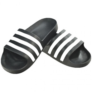 Adidas - Adilette Aqua Black/White