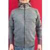 Mathori London - Woolen Hoodie (Melange Grey)