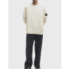 Stone Island - Crew Neck Sweatshirt in Ivory