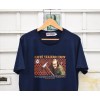 Terraces - “PSYCHO BAR” T-Shirt in Blue