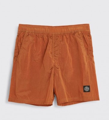 Stone Island - Nylon Metal Swim Shorts Orange (7615B0943)