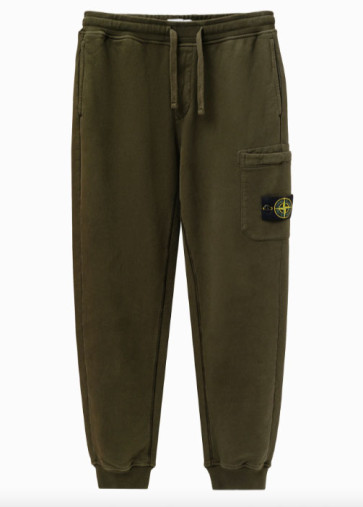 Stone Island - Joggers in Olive Green 