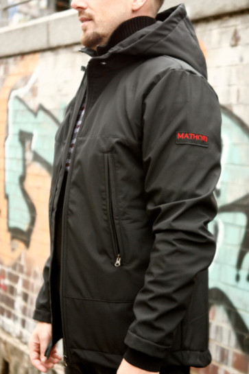 Mathori London - Softshell Jacket in Black