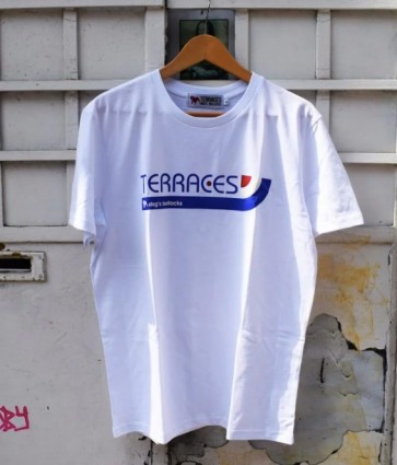 Terraces - ''Stripes'' T-Shirt in White